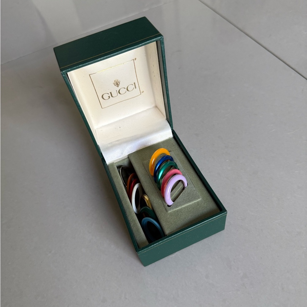 Gucci Bezel- Metallic Green only